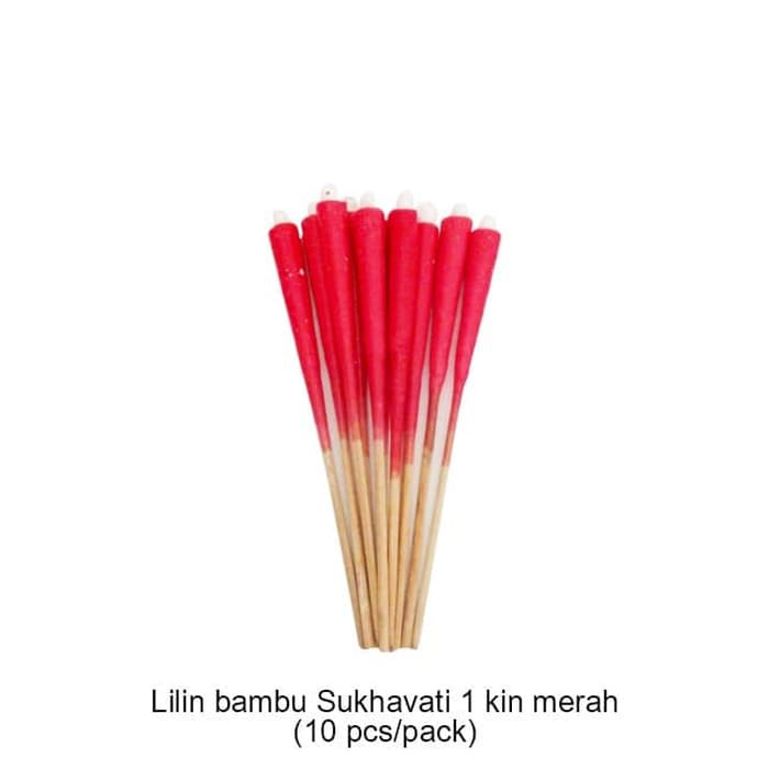 Lilin sembahyang sukhavati bambu