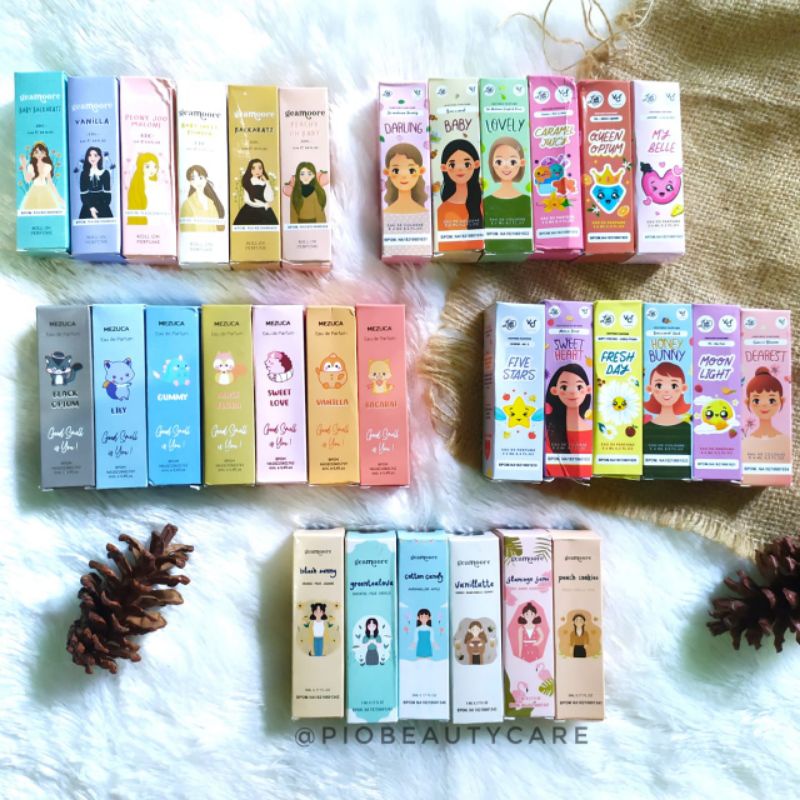 PAKET USAHA ISI 20 / RESELLER / PATNER / AGEN / PARFUM GEAMOORE ROLL ON 6ML