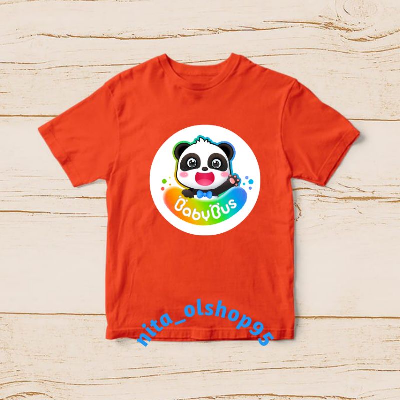 baju anak kaos anak babybus kartun anak