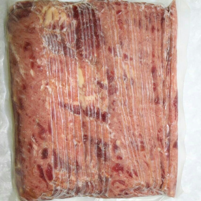 

Beef slice/Daging iga asap iris tipis