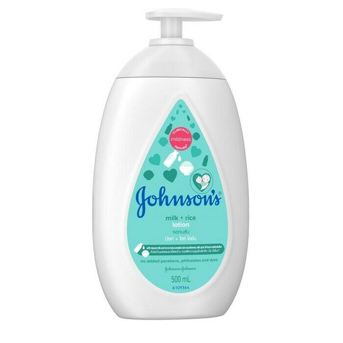 JOHNSON'S Milk &amp; Rice Baby Lotion 500ml