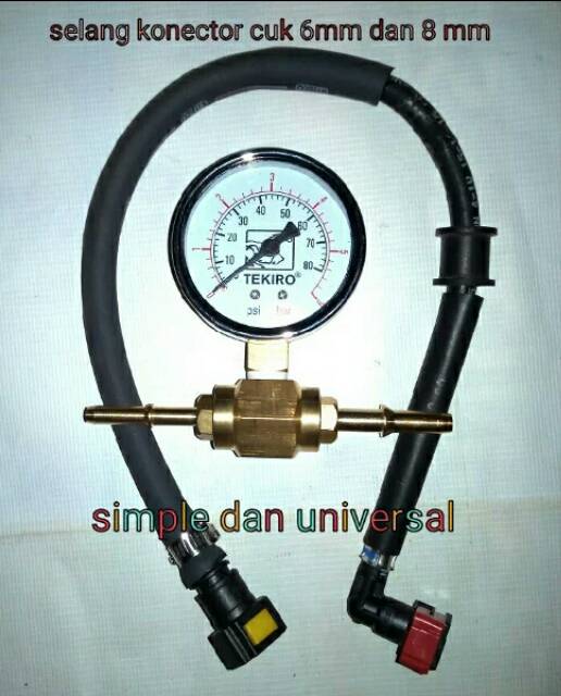 PRESURE GAUGE ALAT TES FUEL PUMP ALL MOTOR INJECTION DAN VIXION OLD