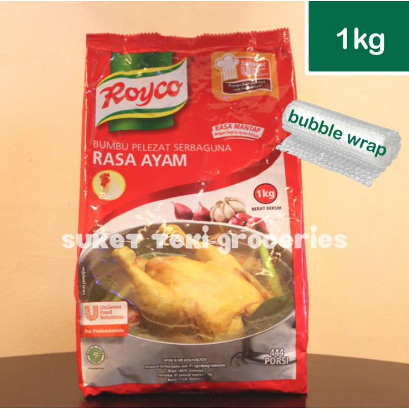 

Royco Bumbu Pelezat Serbaguna Ayam / Sapi 1kg HOREKA Pack Grosir