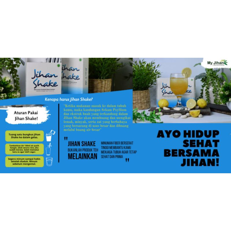 

Minuman Herbal Jihan Shake Rasa Lemon 1box