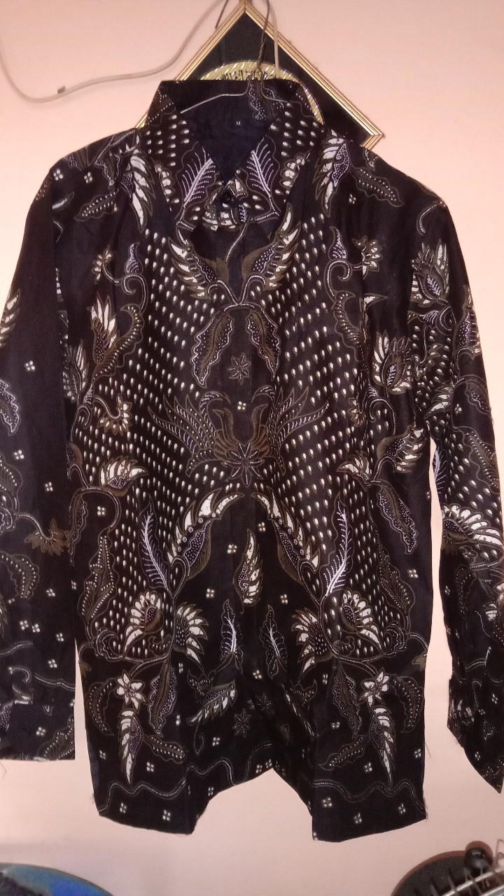 Arieswara Batik Pria Asli Solo Full Furing Katun Halus Sragenan