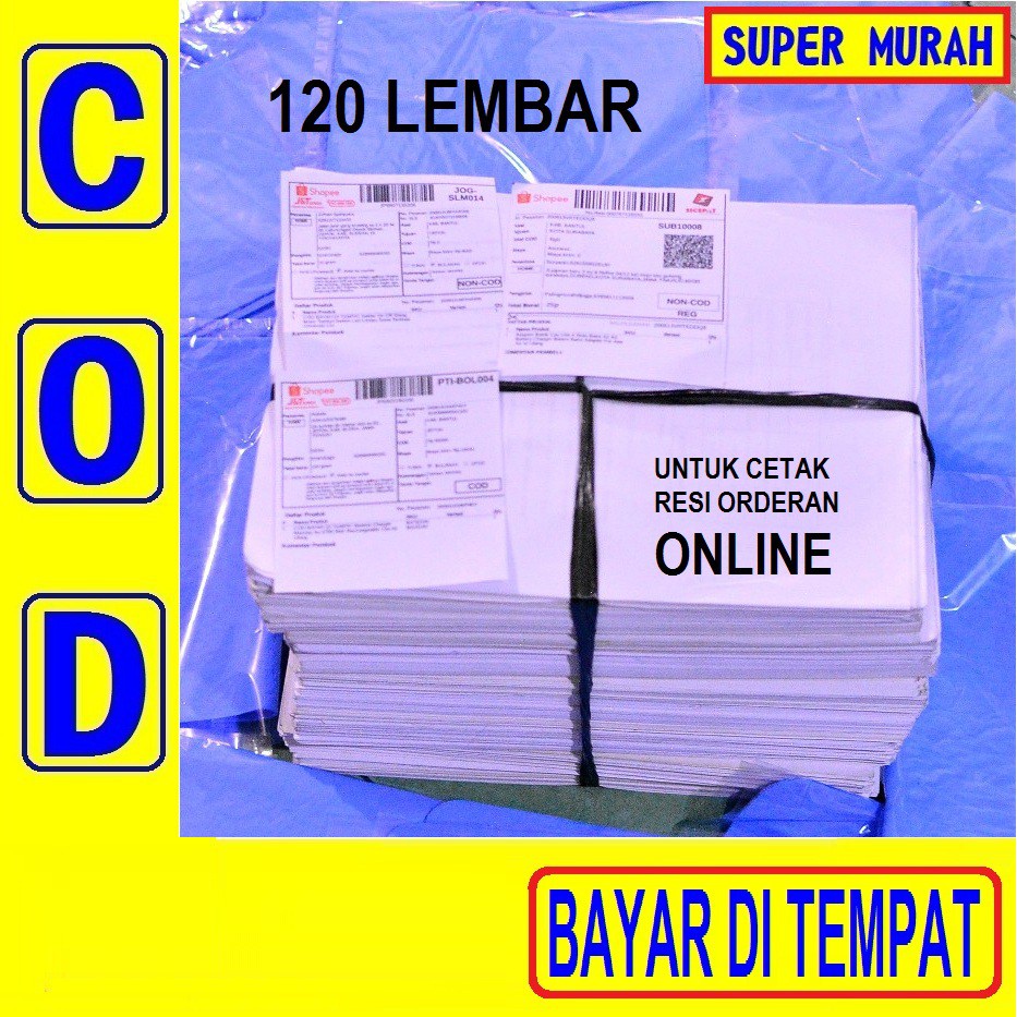 Jual Kertas Hvs 1kg Isi 120 Lembar A4 21x30cm Bekas Fotocopy Untuk ...