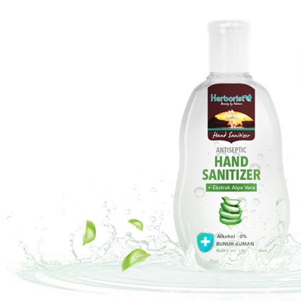 Herborist Gel Hand Sanitizer 70ml Antisepctic Anti Bacterial