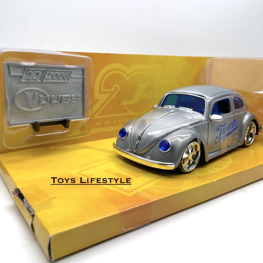 Mobil Jada Diecast 1959 Volkswagen Beetle Jada 20th Anniversary 1:24
