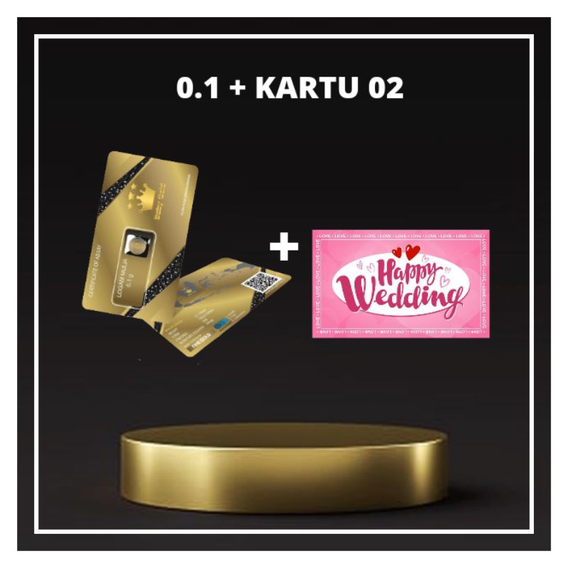 BABYGOLD GIFT SERIES / LOGAM MULIA 0.1 GRAM + KARTU UCAPAN-Kartu 02