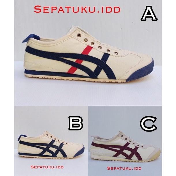 Slip Tiger Unisex On Sepatu 36 44 Mexico Onitsuka Pilinganshop