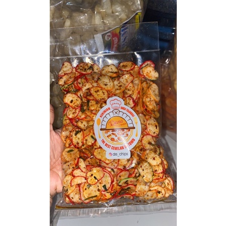 

krupuk seblak kering pedas