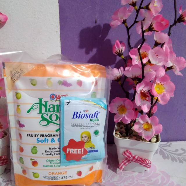 Yuri Handsoap Orange Refill 375ml