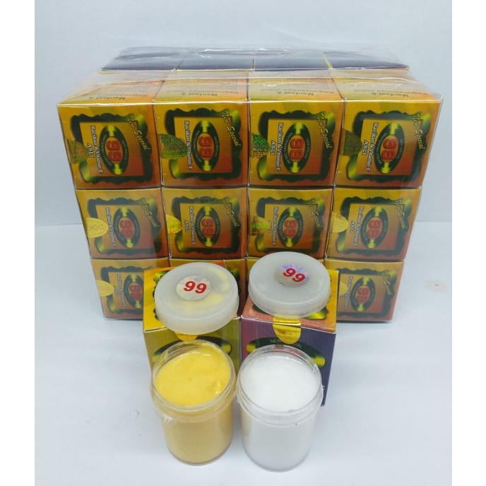 CREAM NATURAL 99 DUS ASLI SIANG & MALAM 12PCS