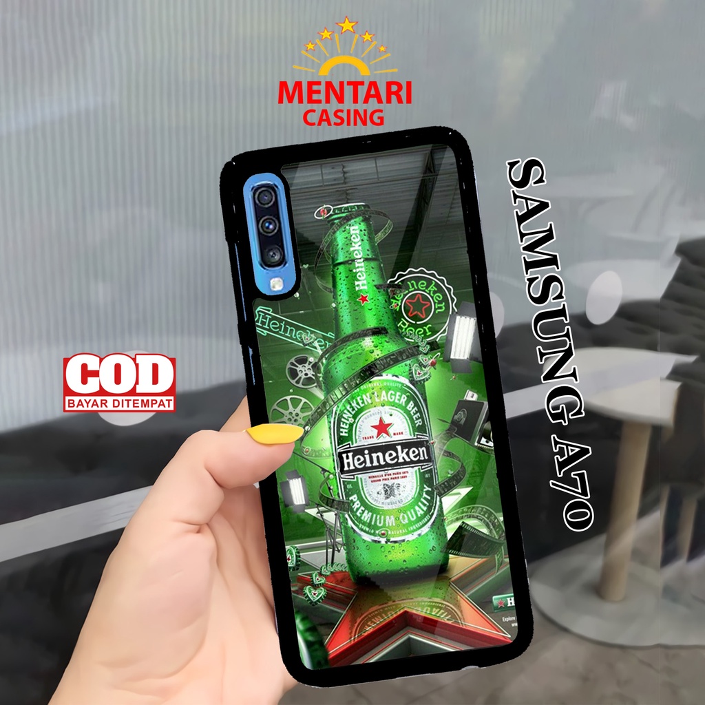 Case SAMSUNG A70 CASING SAMSUNG A70 [ HENEKN ] Mentari casing case hp kondom hp case custom case cas
