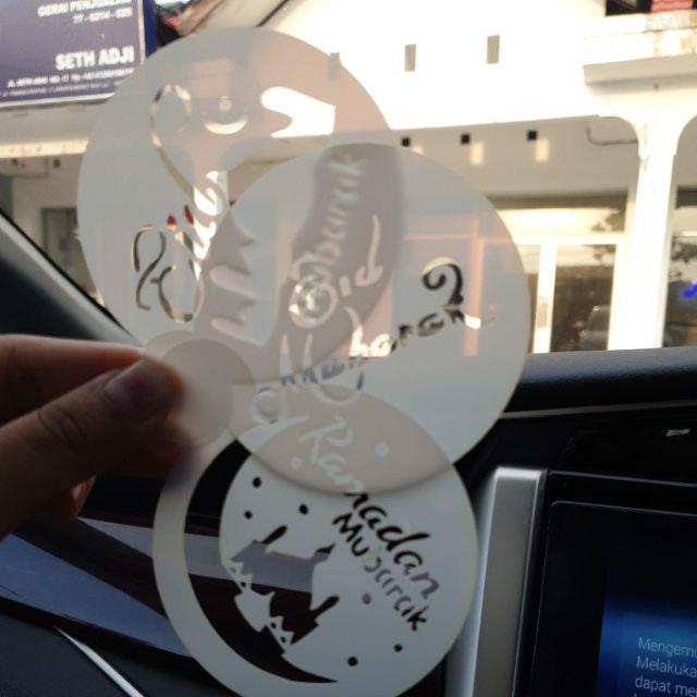 Cake Stencils Stencil Tema Ied Mubarak Happy Ramadhan Ramadan Puasa Lebaran Qurban Art Coffee Latte