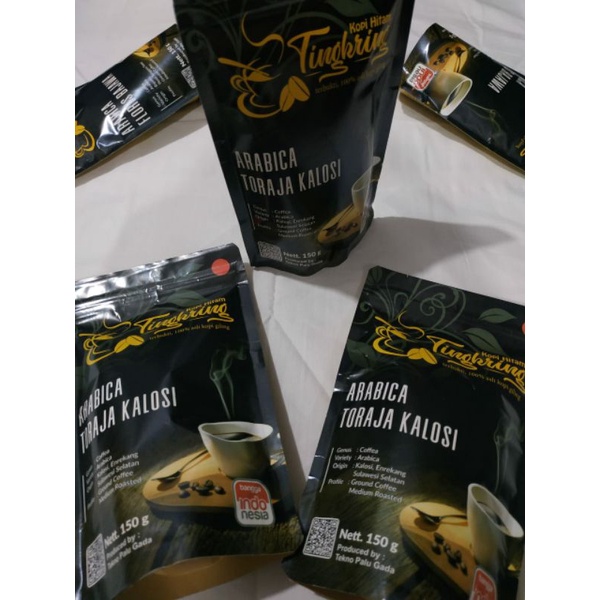 

kopi arabica Toraja kalosi murni 100%