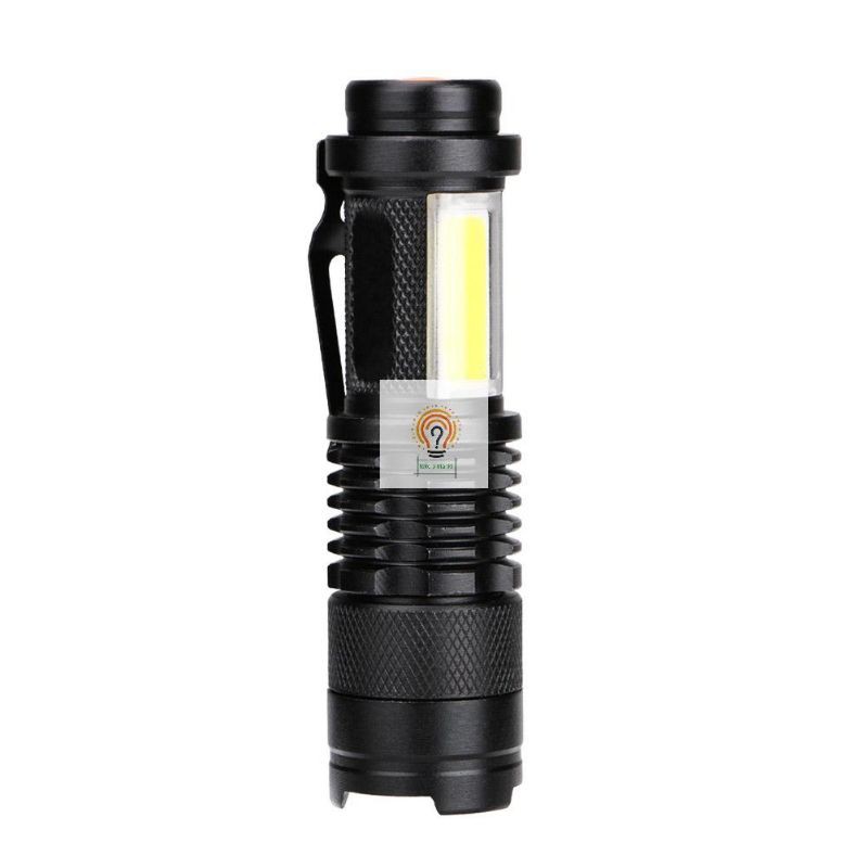 Senter Mini LED COB/Senter Police Pocketman Led Flashlight