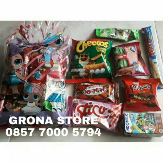 

PAKET BINGKISAN ULTAH ANAK MURAH / SNACK ULTAH MURAH / GOODIE BAG ULTAH