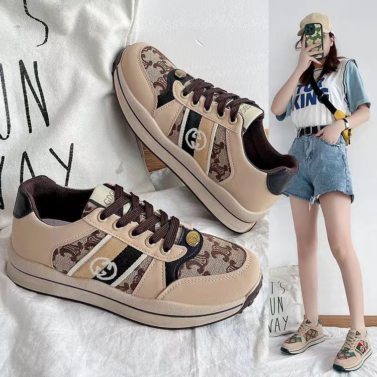 Free BOX Sepatu Wanita Sneakers Wanita Model Korea Import Premium Quality NS825