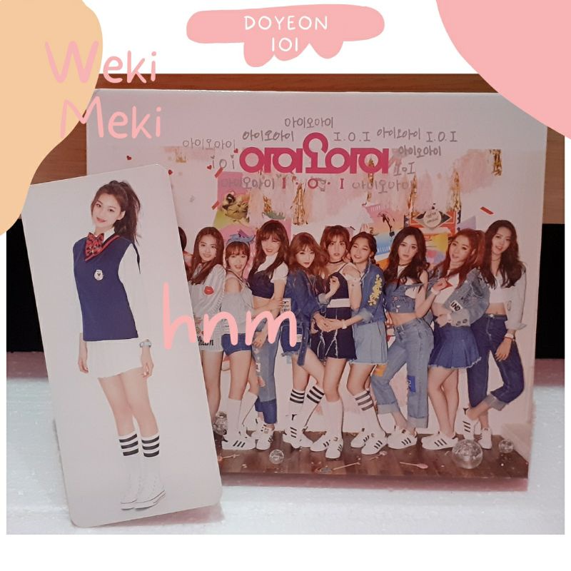 Doyeon Photocard & Album ioi Chrysalis