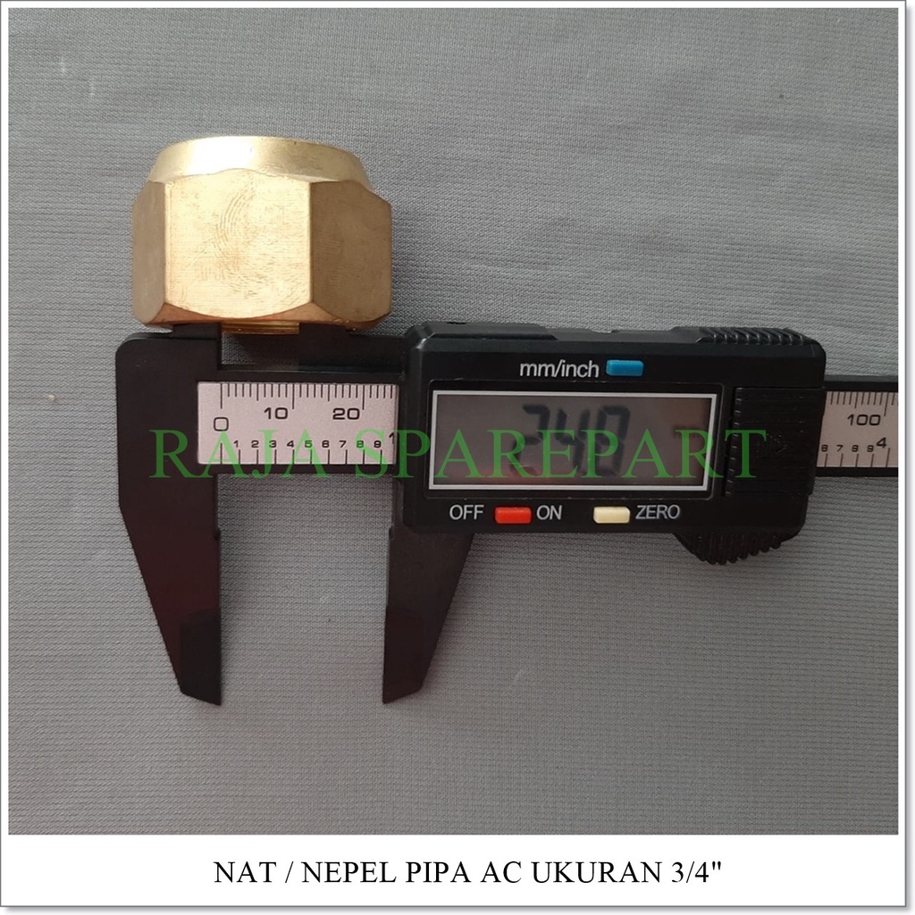 NAT / NEPEL Pipa AC Tebal Ukuran 3/4&quot;