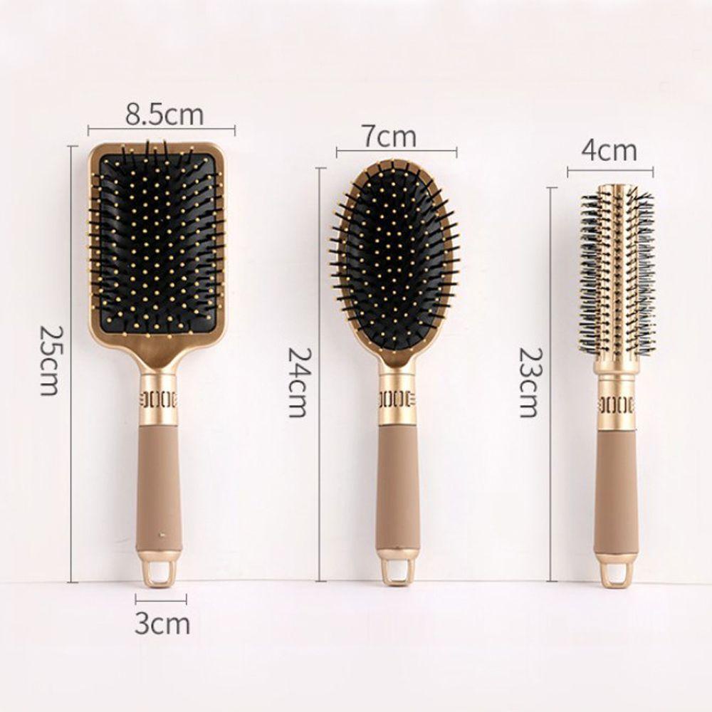 Nickolas1 Sisir Rambut Melancarkan Peredaran Darah Oval Sehat Baru Profesional Hairbrush Hair Roller Quiff Curly Round Brush Hairstyle Massager