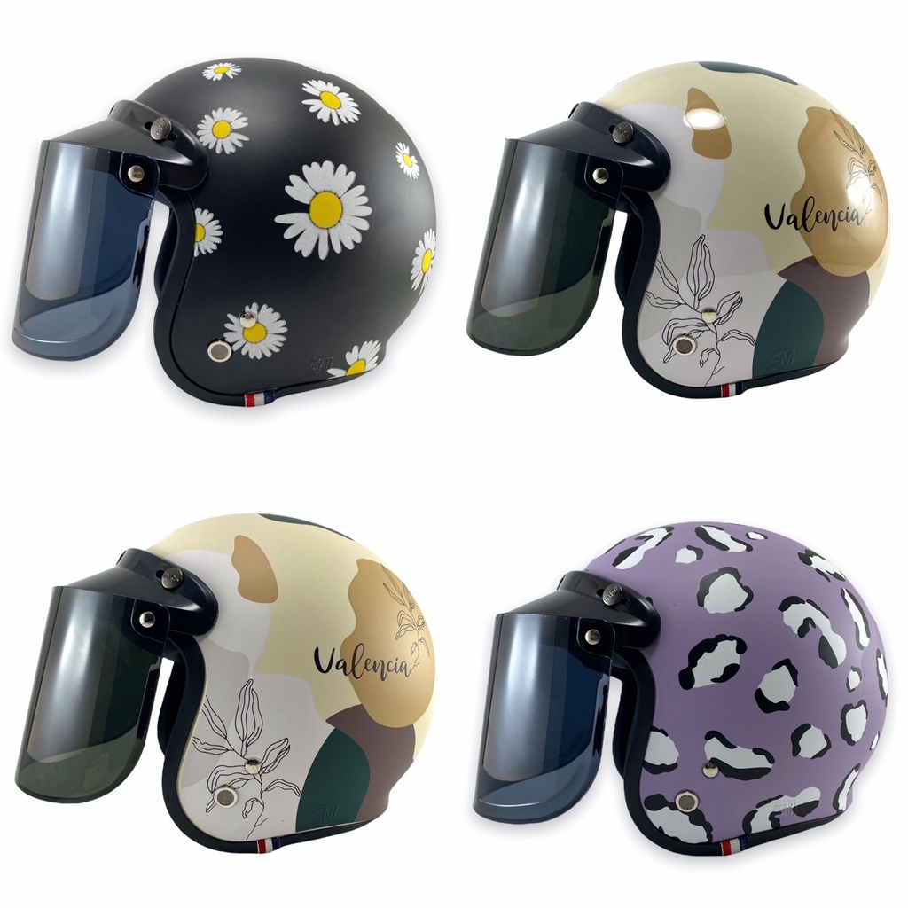 Helm Bogo Dewasa Aesthetic SNI Wanita Premium