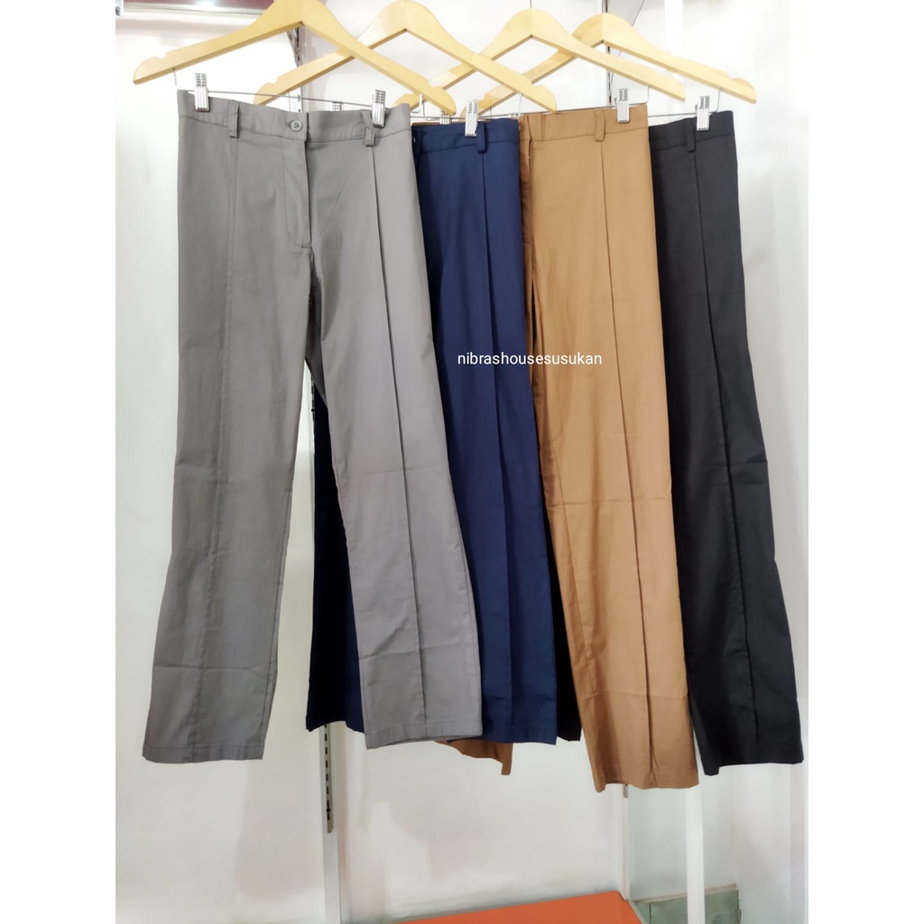 Celana Baggy Pants Inspire IP 002 Cotton Stretch Kerja Kuliah