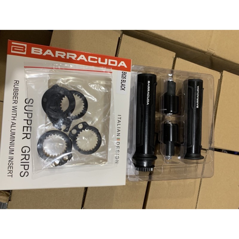 Handgrip barracuda set kiri kanan full set sesuai foto promo