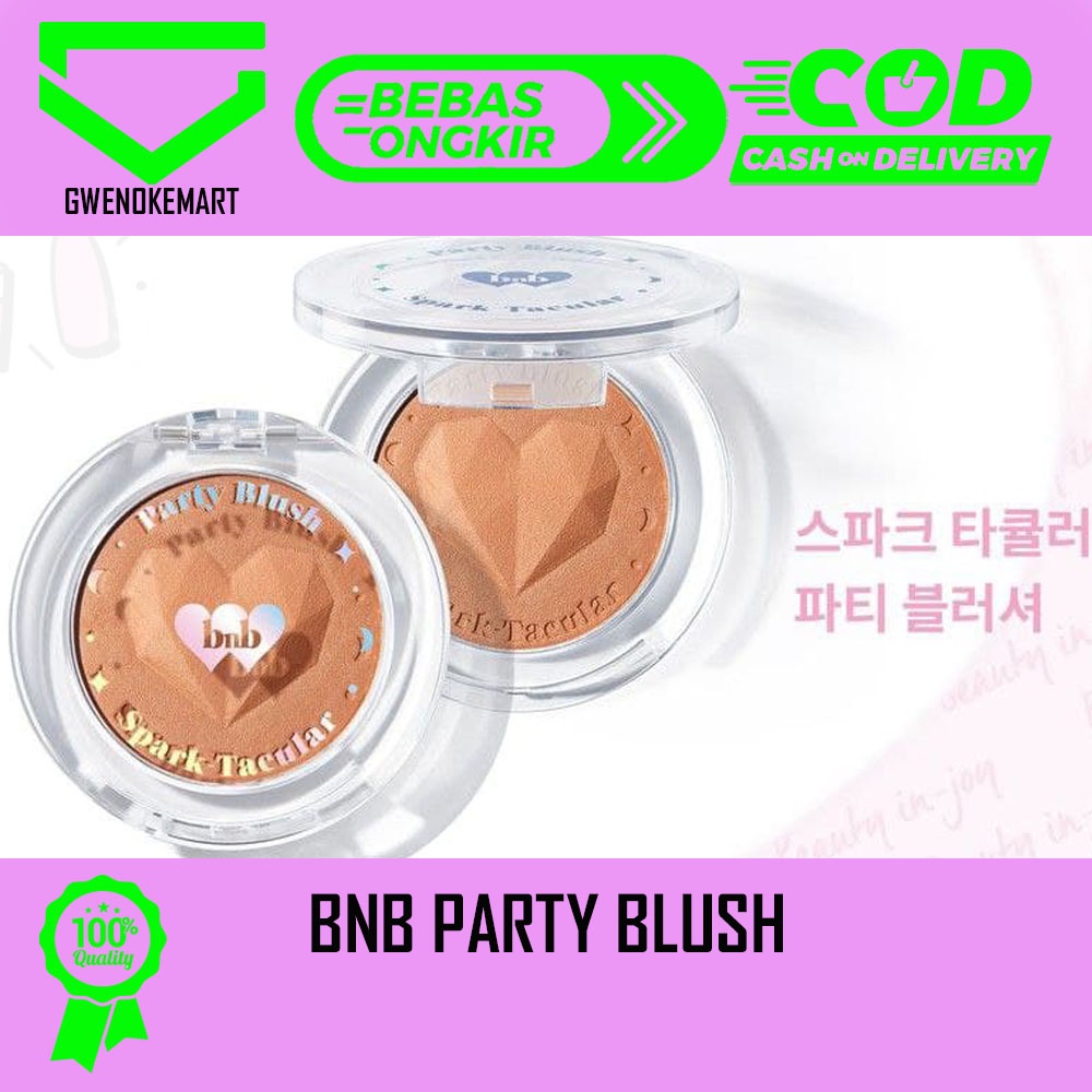 BNB BARENBLISS SPARK-TACULAR PARTY BLUSH ON KOSMETIK KOREA PERONA PIPI MAKE UP