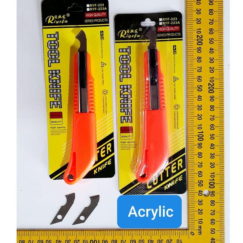 

Rebornϟtop Pisau Cutter Acrylic Pisau Pemotong akrilik