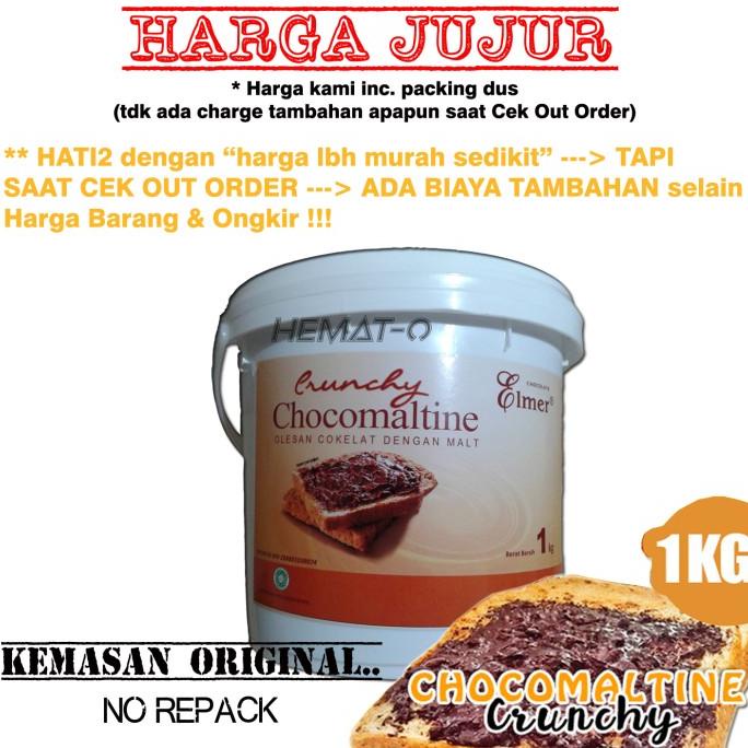 

Elmer CHOCOMALTINE Crunchy 1 Kg ORIGINAL (Berat Pegiriman hanya 1 Kg)