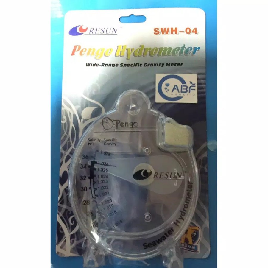 RESUN Hydrometer SWH-04/Salinometer/Pengukur kadar Garam