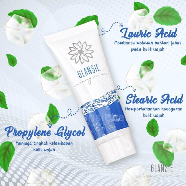 mia Glansie Luxury ( Facial Foam )