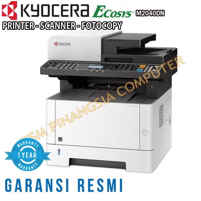 

Kyocera ECOSYS M2040 DN Foto copy F4 Multi Fungsi Print Scan Copy