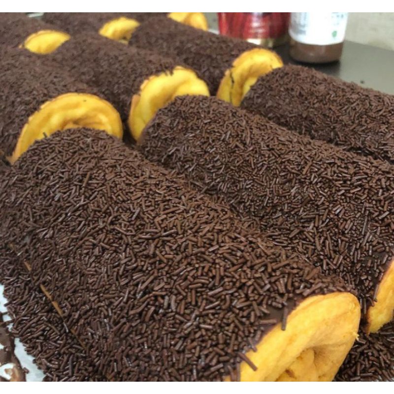 

bolu Gulung Nutella Cokelat