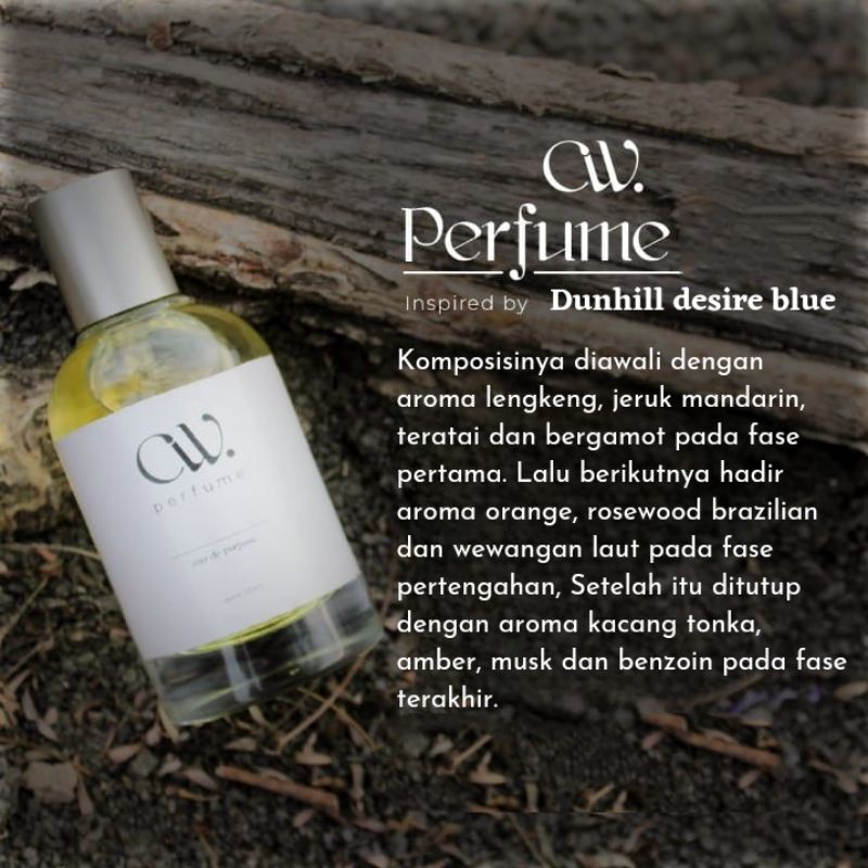 CW Parfume inspired by Dunhill desire blue /PARFUM DUNHILL BLUE /PARFUM DUNHILL DESIRE BLUE PREMIUM