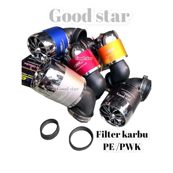 Filter Saringan Karburator Model Koso Kipas Pe &amp; Pwk 24,26,28,30