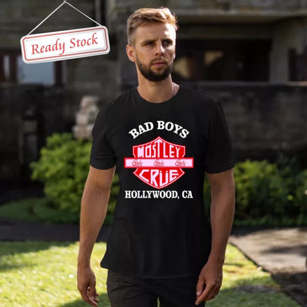 Motley Crue Bad Boys Girls Girls Girls Tshirt