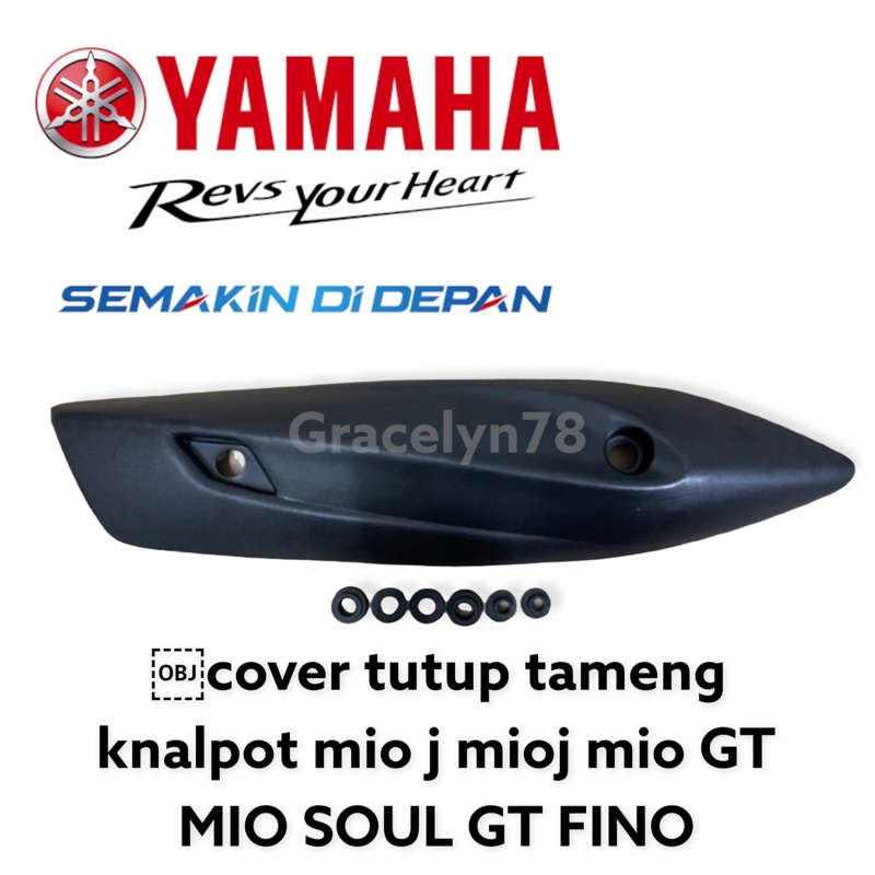 cover tutup tameng knalpot mio j mioj mio GT MIO SOUL GT FINO anti pecah FOURSIX_46