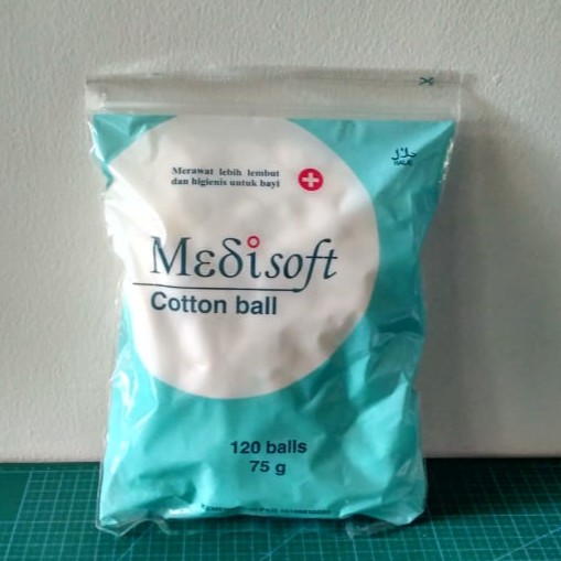 Medisoft Cotton Ball 120 Balls 75 gr