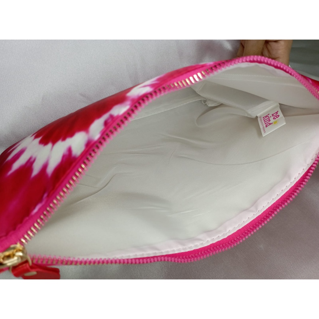 Clutch wanita be kind pink love import