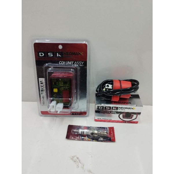 PAKET CDI DAN KOIL COIL DSK UNLIMITER HONDA CS 1 CS1 CS ONE SETARA BRT TENAGA NAIK 20%