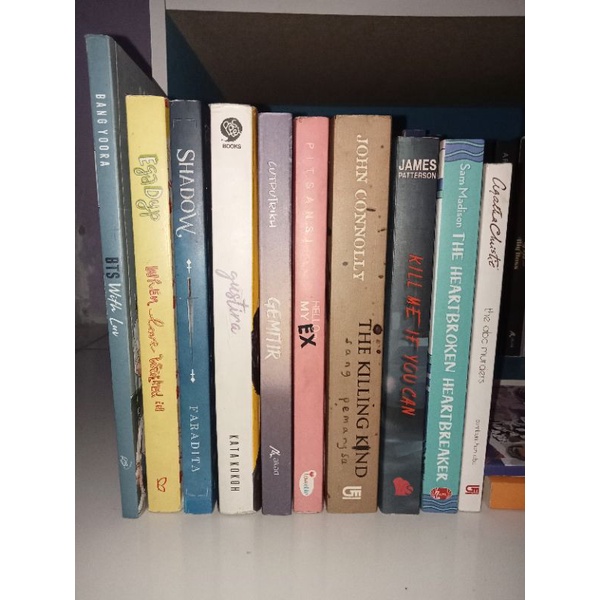 Novel Preloved | Gemitir | Gustira | Hello To My Ex  | The ABC Murders | When Love Walked In | Shado