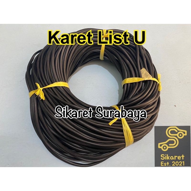 Karet List U untuk Doorguard/ Universal