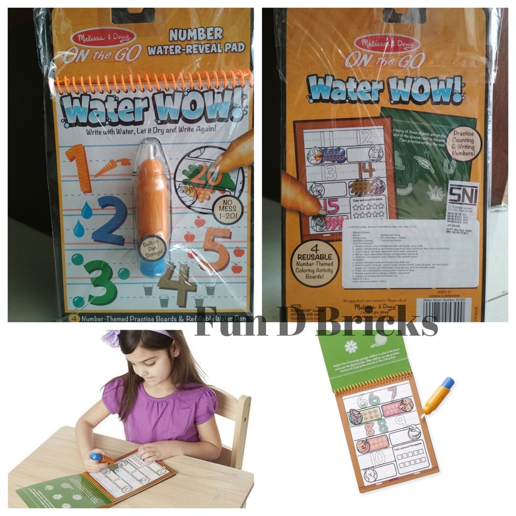 

Melissa & Doug Water Wow Number