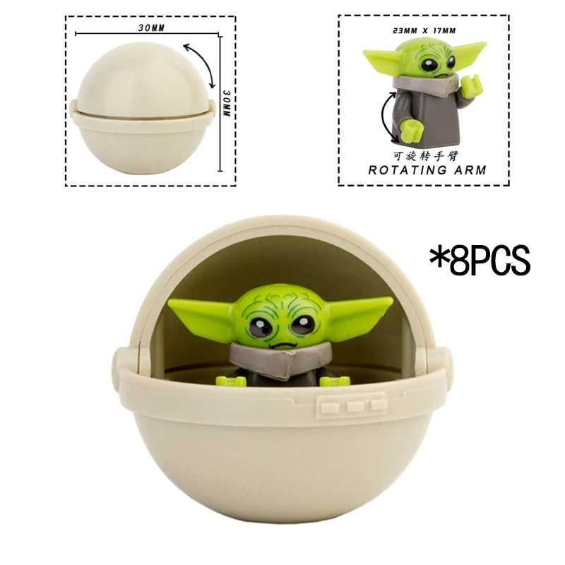 Mainan Anak Building Block Captain Baby Yoda Children Toy - XP301 - Green