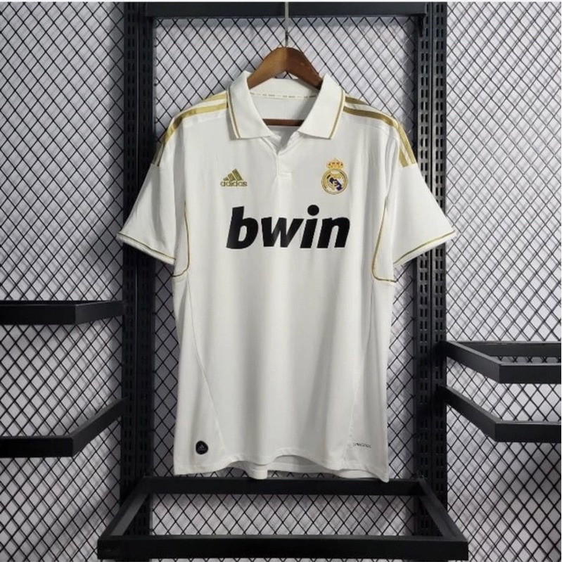 JERSEY BOLA RETRO MADRID HOME 2010/2011 GRADE ORI - BAJU BOLA RETRO MADRID