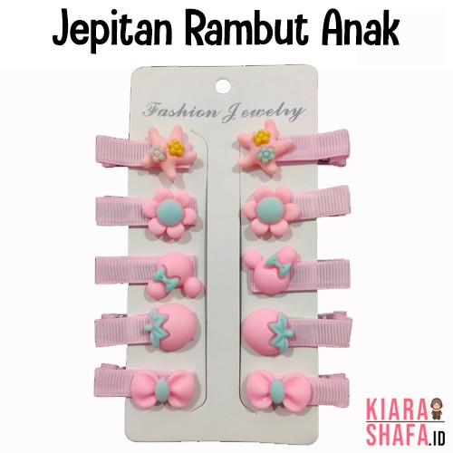 Kiarashafa - Jepitan Rambut Anak Perempuan Import