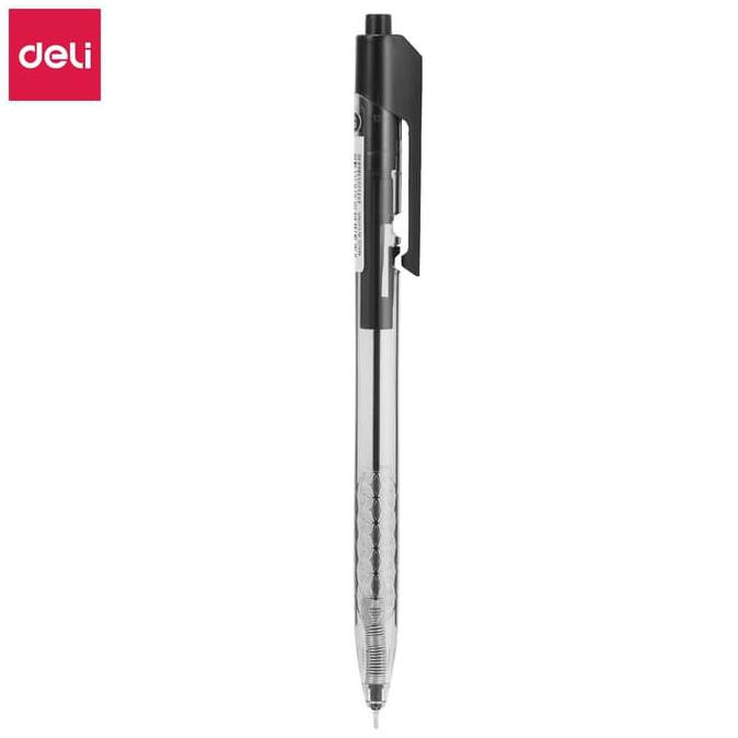 

Deli Pulpen Cetek Halus / Retractable Smooth Ballpoint Pen EQ01320 SALE